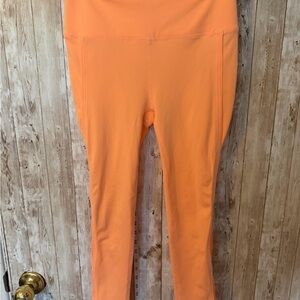 FP Movement by Free People Bright Orange Leggings